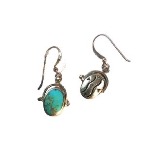 Turquoise Sterling Silver Earrings